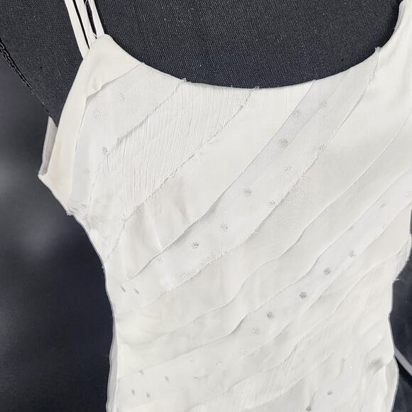 White House Black Market Multi-Layered Multi-Textured 3-String Tank Size S - Picture 3 of 10
